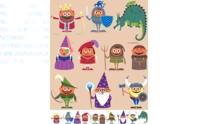 Medieval People - Illustration