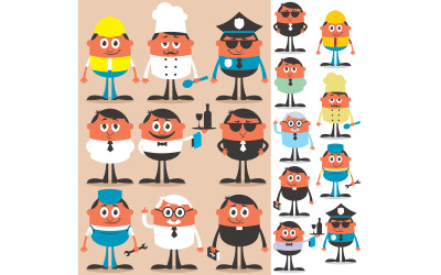 Occupations - Illustration