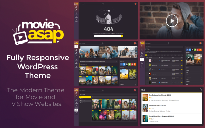 Responzivní WordPress motiv "MovieAsap | Movies and TV Shows" #126438
