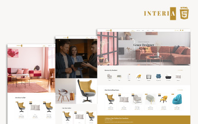 Responsywny szablon strony www Interia - Furniture Template #126722