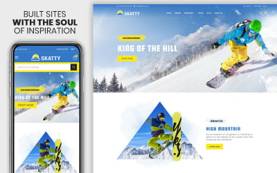 Skatty - Il tema di Shopify per l&amp;#39;e-commerce premium reattivo per skateboard