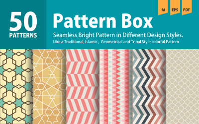 Коллекция шаблонов в фоновом режиме Pattern Box