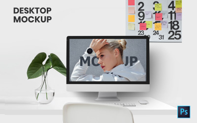 Desktop Product Mockup #136650