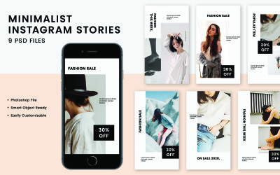 Instagram Stories Template for Social Media