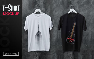 Maqueta de producto de camiseta