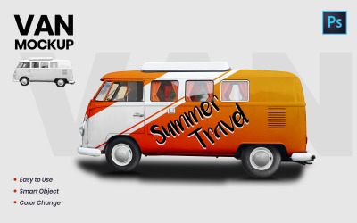 Van Product Mockup #136655