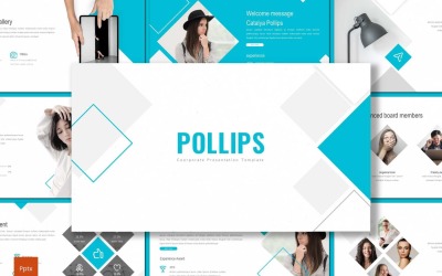 Modello PowerPoint di Pollips