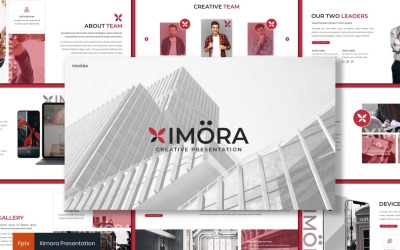 Шаблон PowerPoint Ximora