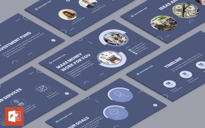 Шаблон презентации PowerPoint для инвестиционного фонда
