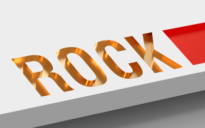 Rock That Power Riff Theme Stock Muzik #136972