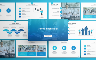 Startup Pitch Deck Google Slides #136944