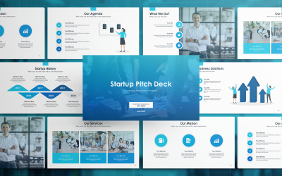 Startup Pitch Deck Google Slides 136944