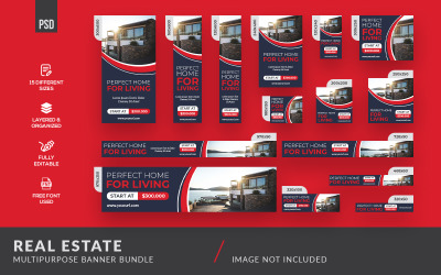 Real Estate Multipurpose Banner Bundle - Corporate Identity Template