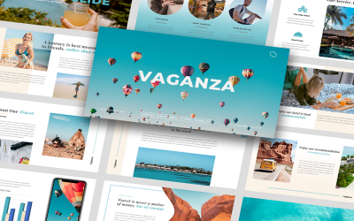Vaganza - Travel Agency PowerPoint template