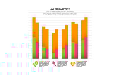 Grafik Ekonomik İstatistik İnfografik Öğeleri