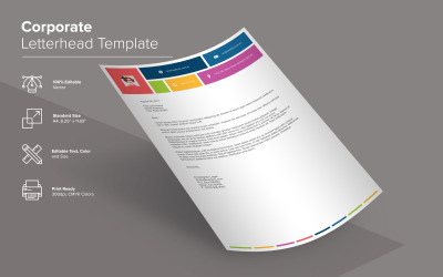 Letterhead Design - Corporate Identity Template