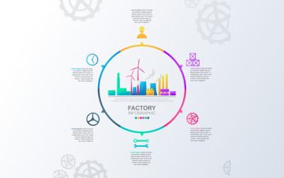 Regelingsdiagram Financiële Infographic-elementen