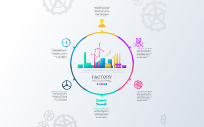 Scheme Diagram Financial Infographic Elements