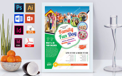 Poster | Family Fun Day Vol-03 - Corporate Identity Template