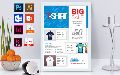 Poster | T Shirt Shop Vol-02 - Corporate Identity Template