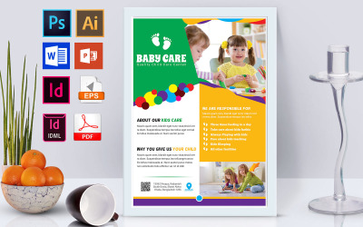 Pôster | Baby Care Vol-03 - Modelo de Identidade Corporativa