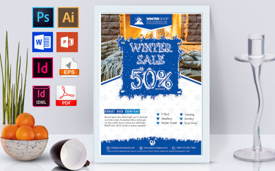 Poster | Winter Sale Vol-02 - Huisstijl sjabloon