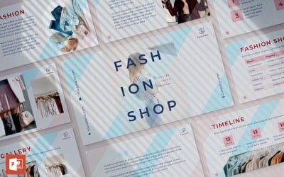 Modello di presentazione PowerPoint di moda