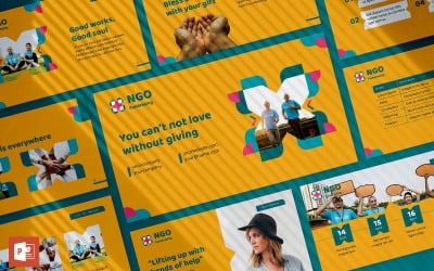 Šablona PowerPoint Prezentace nevládních organizací