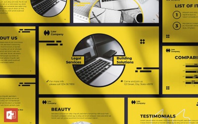 Юридичні послуги Презентація шаблон PowerPoint