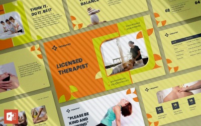 治疗师演示PowerPoint模板