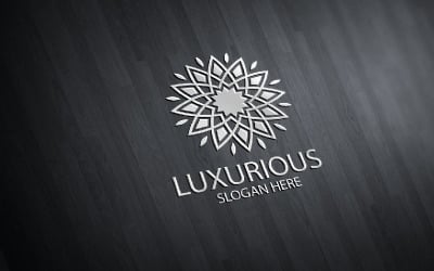 Lujosa plantilla de logotipo Royal 28