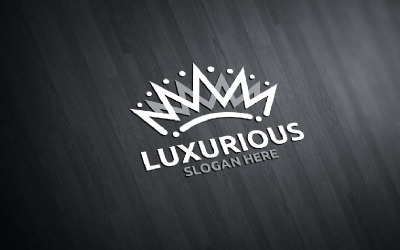 Luksusowy szablon Logo Royal 30