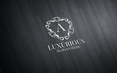 Luxe Royal 33 Logo sjabloon
