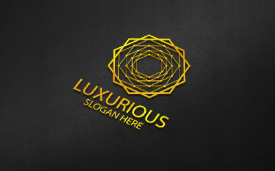 Diamond luxe Royal 54 Logo sjabloon