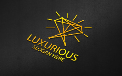 Diamond luxe Royal Logo 53 Logo sjabloon