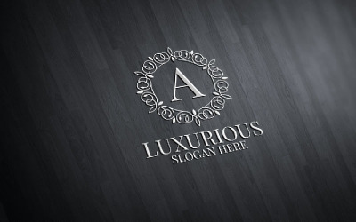 Luxus Royal 41 logó sablon