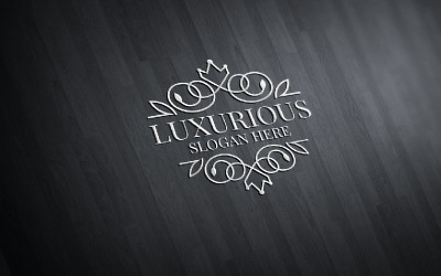 Szablon Logo Luxurious Royal 42 #143108