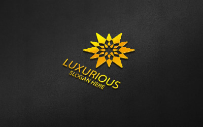 Diamant Luxuriöse Royal 82 Logo Vorlage