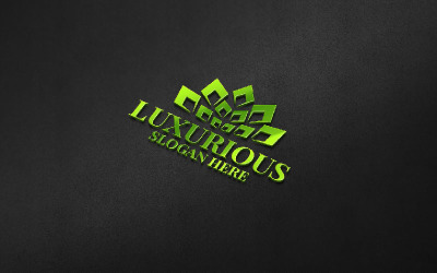 Diamond luxe Royal 85 Logo sjabloon