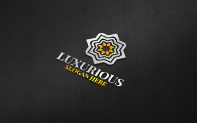 Diamond Luxurious Royal 84 Logo Şablonu