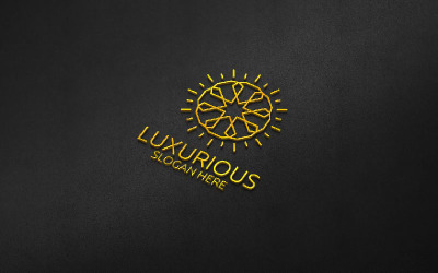 Diamond Luxury Royal Logo 68 Szablon Logo