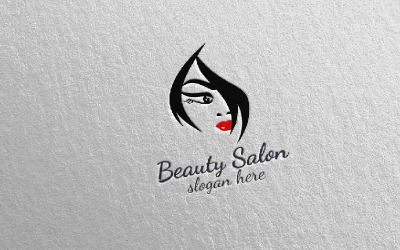Kosmetický salon 4 Logo šablona