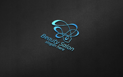 Kosmetický salon 7 Logo šablona