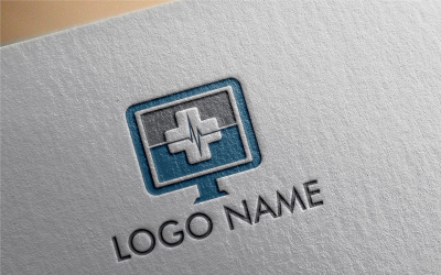 Med online Logo Template