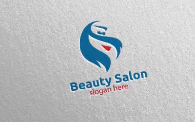 Plantilla de logotipo de salón de belleza 9