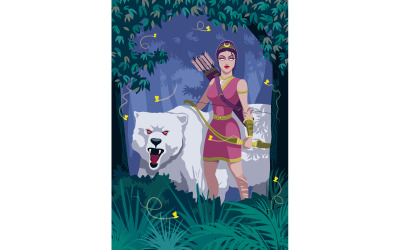 Artemis - Illustratie
