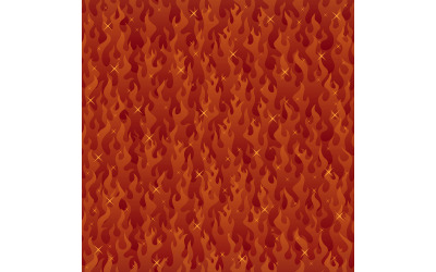Fire Background Seamless - Illustration