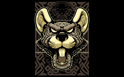 Creepy Rat - Illustration