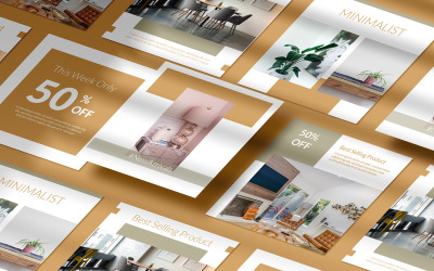 Furniture Post Templates for Social Media