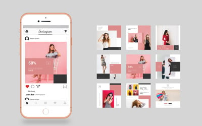 Sistec Instagram Banner Social Media Template